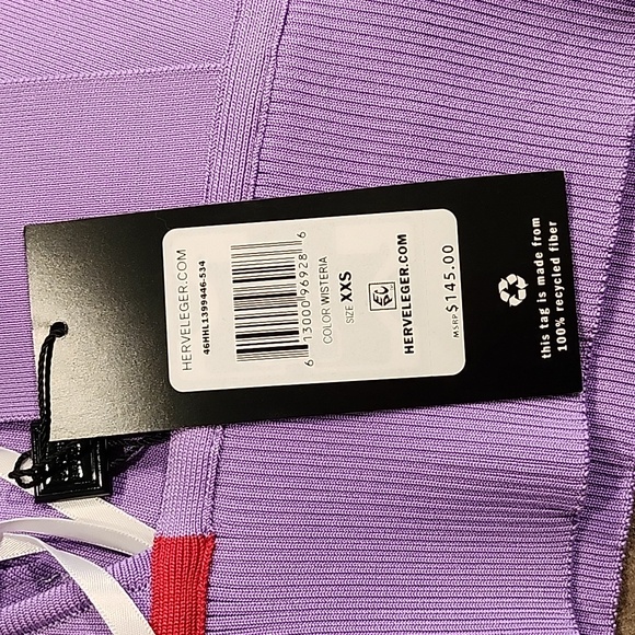 NWT Herve by Herve Leger top - Picture 3 of 5